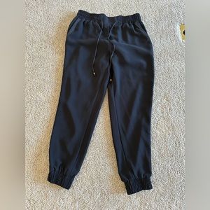 Navy blue jogger pants